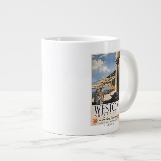 Koppel over het Poster van de kustlijn Grote Koffiekop (Voorkant rechts)