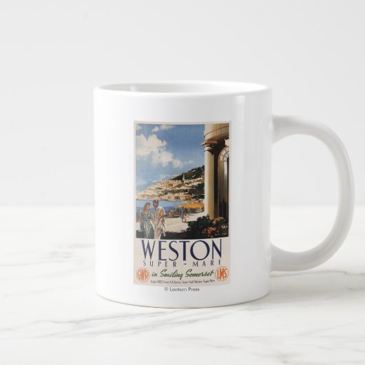 Koppel over het Poster van de kustlijn Grote Koffiekop (Rechts)