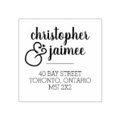 Koppel retour adres stempel (Afrduk)