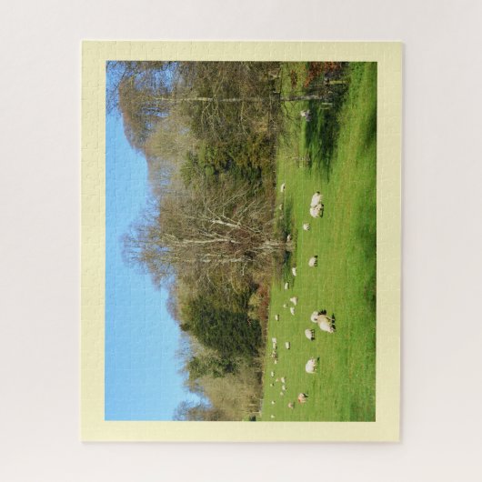 koppel schapen legpuzzel (Verticaal)