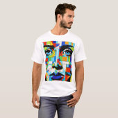 Koppel T- shirt met elegante look (Voorkant volledig)