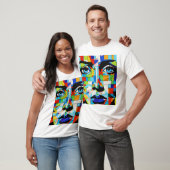 Koppel T- shirt met elegante look (Unisex)