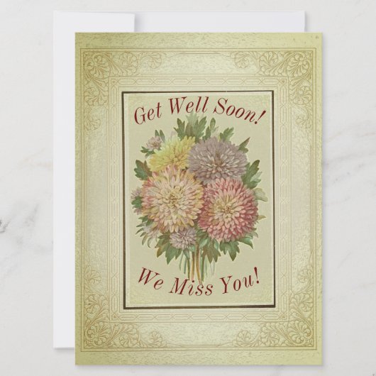 KOPPEL VAN ASTERS/ANTIEK-ISH KIJK/GOED KRIJGEN KAART (Voorkant)