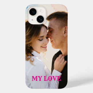 Koppel verliefd Foto Persoonlijk Case-Mate iPhone 14 Hoesje