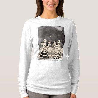 Koppel Verliefd inkt Tekenen Custom T-shirt