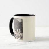 Koppel Verliefd inkt Tekenen Mok (Voorkant links)