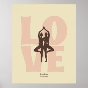 Koppel Yoga Houden Print   Matisse Stijl Muurkunst