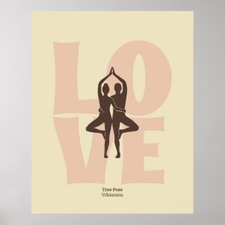 Koppel Yoga Houden Print | Matisse Stijl Muurkunst