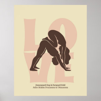 Koppel Yoga Houden Print | Matisse Stijl Muurkunst