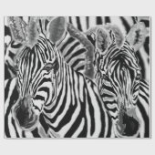 Koppel Zebra inpakpapier (Vlak)