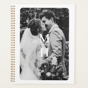Koppelen Initialen Retro FotoMonogram Planner