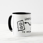 Koppelen om Mok op te laden (Voorkant links)