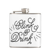 Koppeling en Drink Heupfles (Voorkant)