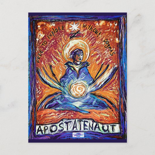 Koppeling Kaart nr. 1 Apostatenaut, om na te denke (Voorkant)