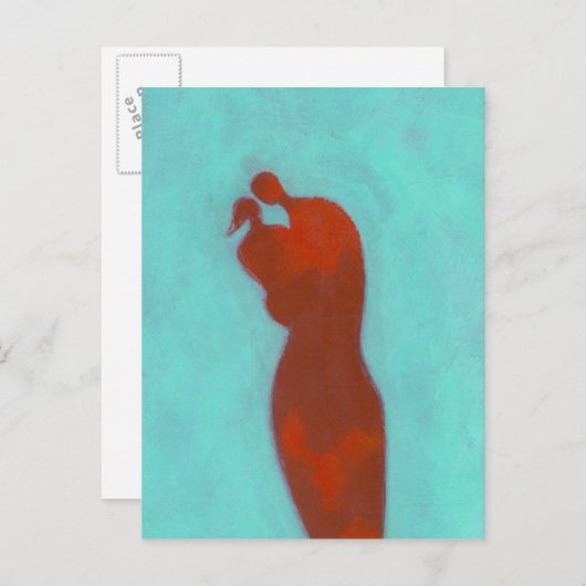 Koppeling koppelen briefkaart (Voorkant / Achterkant)