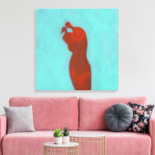 Koppeling koppelen canvas afdruk (Insitu (Woonkamer))