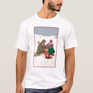 Koppeling met een ijsbreker t-shirt