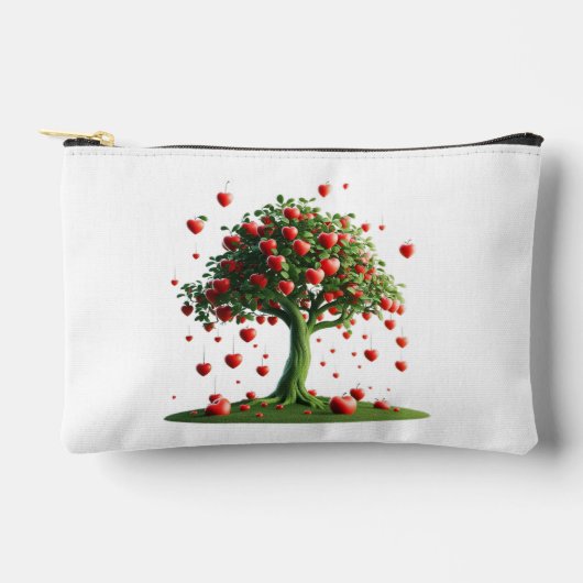 Koppeling tas met boom van liefde print (Voorkant)