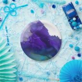 Koppeling van Borden van een Oogpartij | BLAUWGROE Papieren Bordje (Feest)