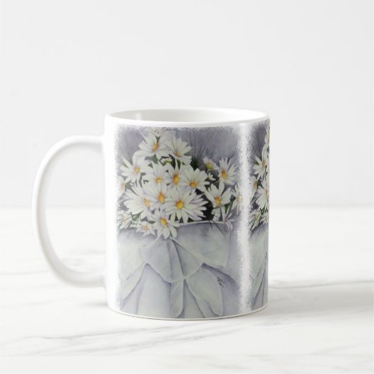KOPPELING VAN DE CLASSIC-MOK VAN DAISIES KOFFIEMOK (Links)