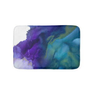 Koppeling van een Eye Bath Mat   Paars, goud, blau