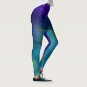 Koppeling van een Oog-Leggings | Paars, goud, Blau Leggings (Rechts)