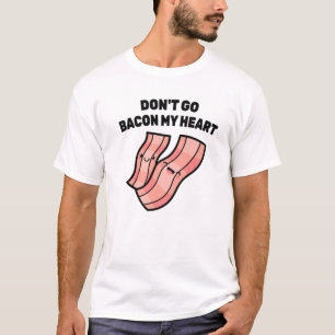 Koppeling van het koppel - Bacon - eieren - ontbij T-shirt