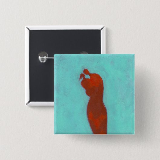 Koppeling Vierkante Button 5,1 Cm (Voorkant /achterkant)