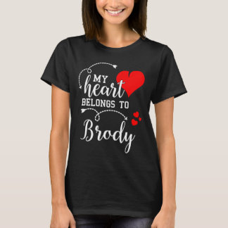 Koppelingen die overeenkomen met mijn hart behoren t-shirt