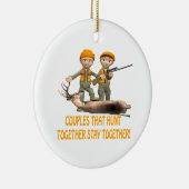 Koppelingen die samen met elkaar botsen, blijven s keramisch ornament (Rechts)