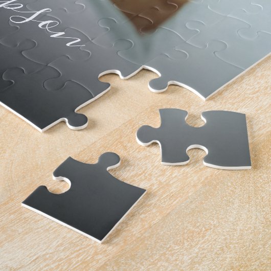 Koppelingen Foto van Mrs Signature Script DIY Legpuzzel (Zijkant)