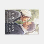 Koppelingen foto waar het allemaal is begonnen fleece deken (Voorkant (Horizontaal))