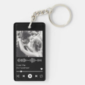 Koppelingen Jubileum muziekspeler Sleutelhanger (achterkant)