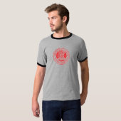 Koppelingen Logo Ringed T T-shirt (Voorkant volledig)