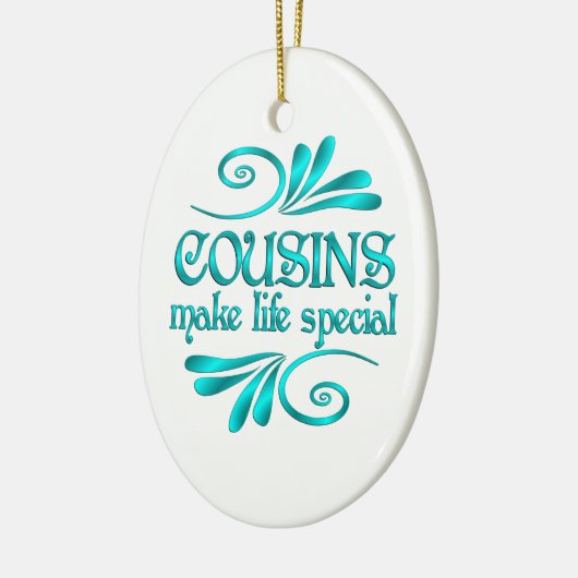 Koppelingen maken het leven speciaal keramisch ornament (Links)