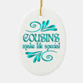 Koppelingen maken het leven speciaal keramisch ornament (Voorkant)