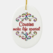 Koppelingen maken het leven speciaal keramisch ornament (Voorkant)