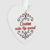 Koppelingen maken het leven speciaal ornament (voorkant)