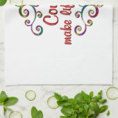 Koppelingen maken het leven speciaal theedoek (Gevouwen)