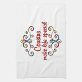 Koppelingen maken het leven speciaal theedoek (Verticaal)