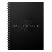Koppelingen Namen en Naam monogram Notitieboek (Voorkant)