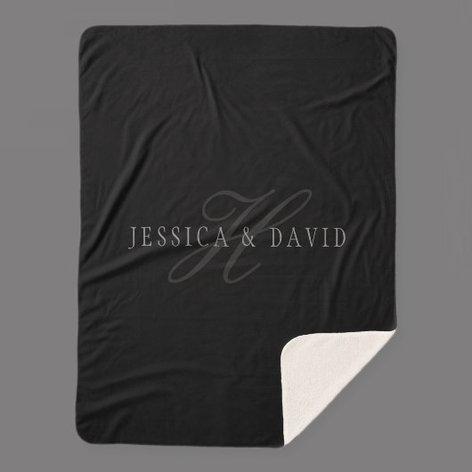 Koppelingen Namen en Naam monogram Sherpa Deken