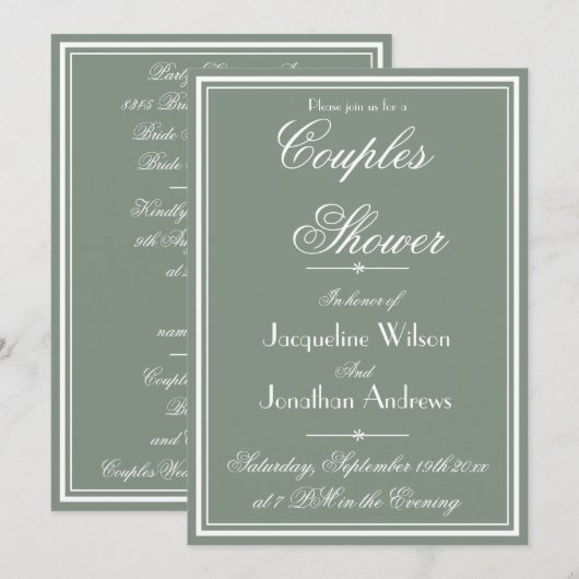 Koppelingen tonen groene eenvoudige, roestachtige kaart (Voorkant / Achterkant)