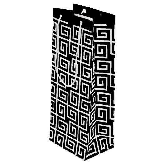 Koppelingen Wijn Cadeautas (Achterkant Gekanteld)