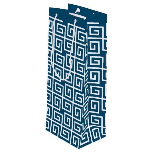 Koppelingen Wijn Cadeautas (Achterkant Gekanteld)