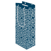 Koppelingen Wijn Cadeautas (Voorkant Gekanteld)