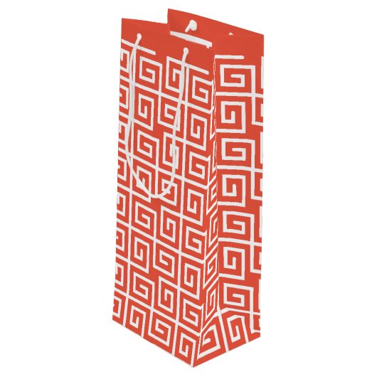 Koppelingen Wijn Cadeautas (Achterkant Gekanteld)