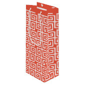 Koppelingen Wijn Cadeautas (Voorkant Gekanteld)