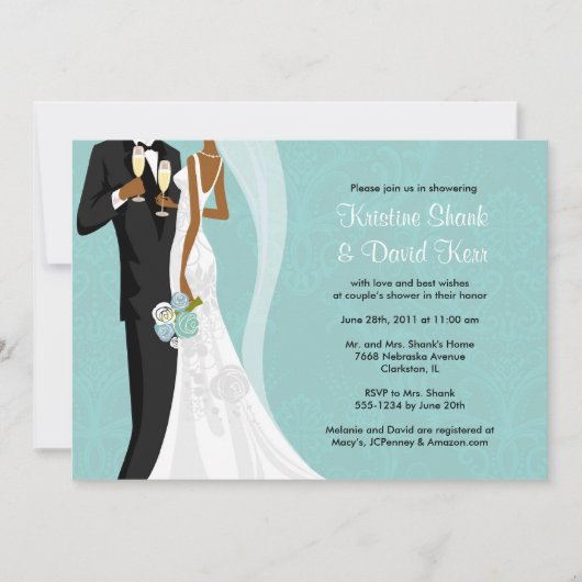 Koppelingshower - versie 2 kaart (Voorkant)