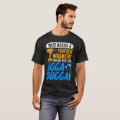 Koppelmoersleutel Just Ugga Dugga Meme Mechanische T-shirt (Voorkant volledig)